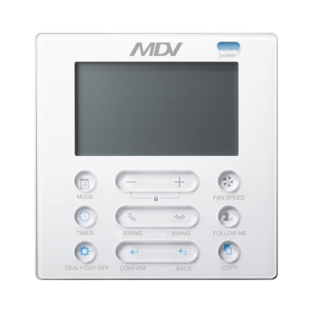 MDV Проводной пульт с расширенным функционалом KJR-120С MDV Проводной пульт с расширенным функционалом KJR-120С